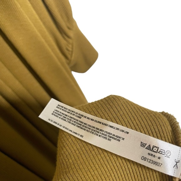 FP Beach Oversized Cameron Maxi Dress in Gold Size XS - Picture 4 of 7